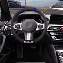 Load image into Gallery viewer, Sparco Steering Wheel Cover - Blue