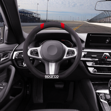 Load image into Gallery viewer, Sparco Steering Wheel Cover - Red
