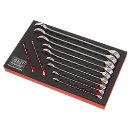 Sealey 11 Piece Combination Imperial Spanner Set - AK63266