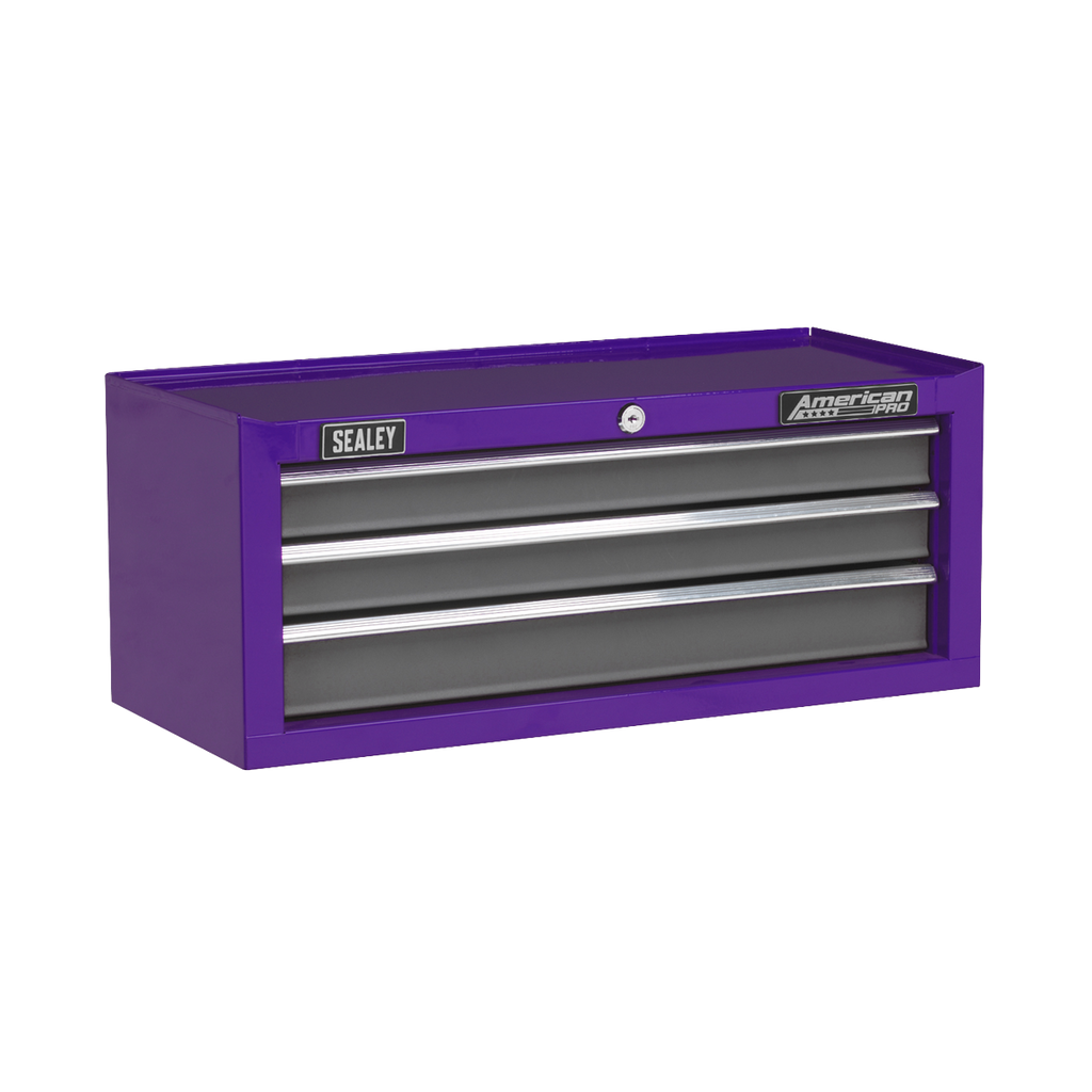 Sealey 3 Drawer Mid-Box with Ball Bearing Slides - AP22309BBCP