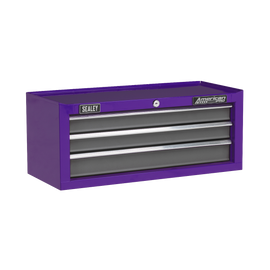 Sealey 3 Drawer Mid-Box with Ball Bearing Slides - AP22309BBCP