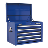 Sealey Topchest 5 Drawer with Ball Bearing Slides - AP26059TC