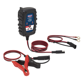 Sealey Compact Smart Trickle Charger & Maintainer 1A 6/12v - AUTOCHARGE100HF