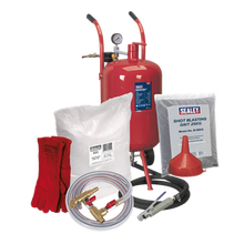 Load image into Gallery viewer, Sealey Shot/Soda Blasting Kit Sand Blaster - SBKITA
