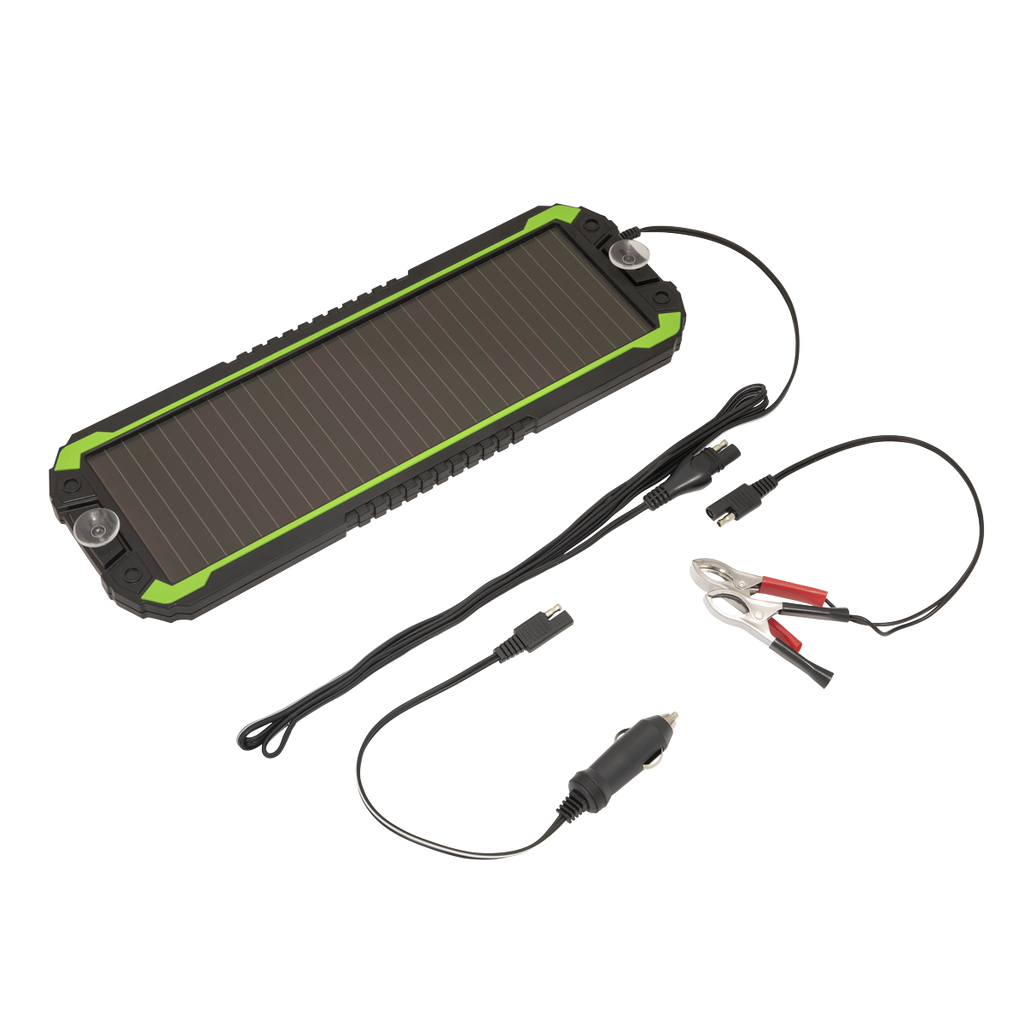 Sealey 12v/1.5w Car,Van,Boat,Caravan & Camper Solar Panel Trickle Battery Charger - SPP01